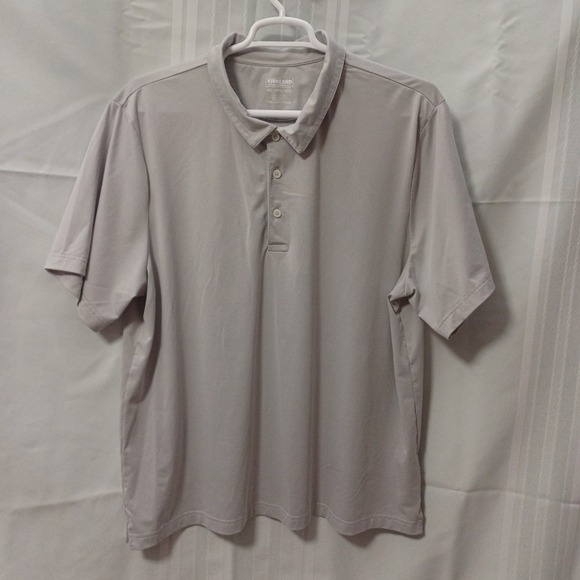 Kirkland Signature Other - Kirkland Signature Mens XXL Gray Performance Golf Polo Shirt 7771234 SS2021